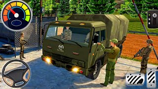 US Army Cargo Truck Driver Simulator - Military Truck Offroad Driving 3D - Android Gameplay screenshot 1