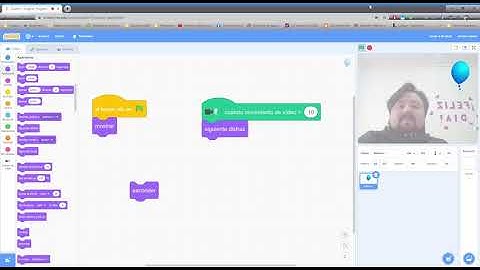 Sensor de Video - Scratch
