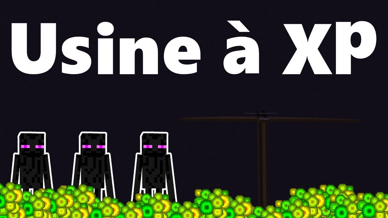MINECRAFT: Faire une USINE à XP et à ENDERPEARL - YouTube