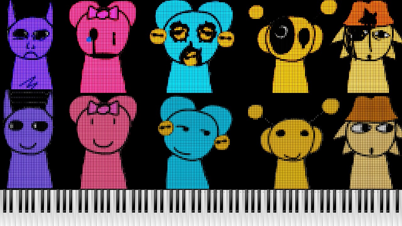 Incredibox Sprunki: Sprunked Transformation (Normal to Horror) 😱 Piano ...