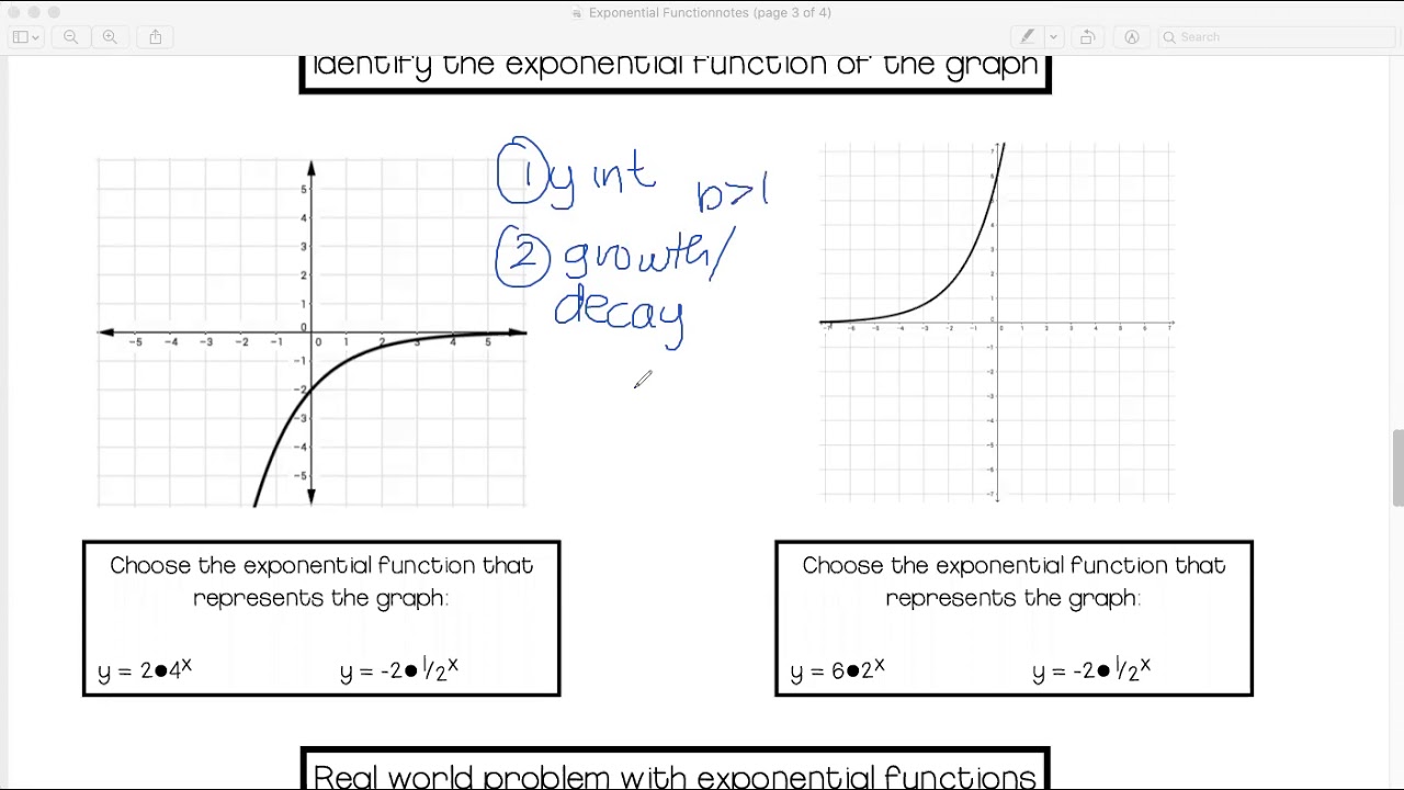 Exponential Function - YouTube