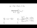 Econometrics Part 2: Deriving OLS estimates in SLR