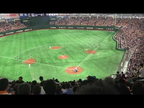 代打阿部への大声援 チャンステーマ勝ち取れ！
