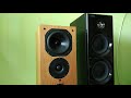 Chario Syntar 100 Tower vs. KEF C5 closer test 2