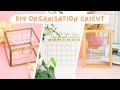 Diy organisation printemps cricut joy 