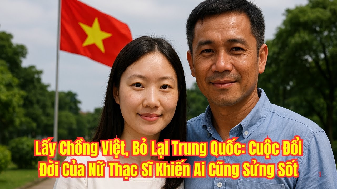 Lấy Chồng Việt, Bỏ Lại Trung Quốc: Cuộc Đổi Đời Của Nữ Thạc Sĩ Khiến Ai Cũng Sửng Sốt