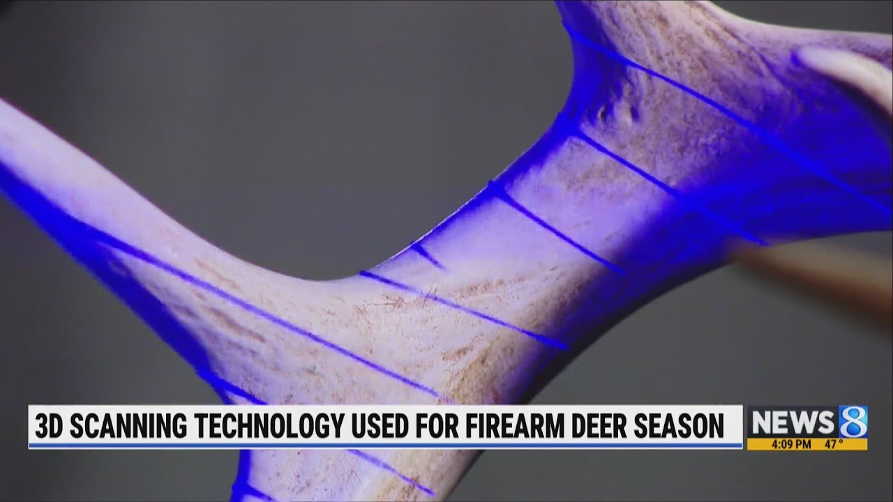 3D scanning technology used for firearm deer season