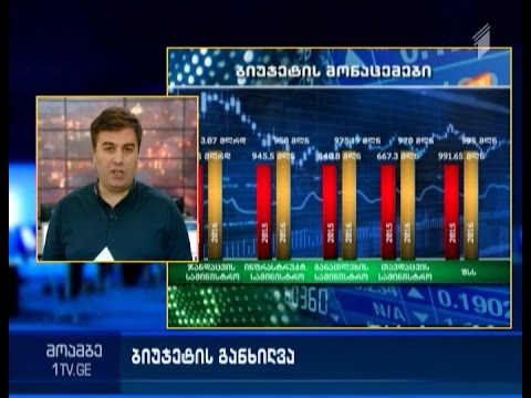 2016 წლის ბიუჯეტის პროექტი პარლამენტშია - როგორია მთავარი ფინანსური დოკუმენტის პარამეტრები