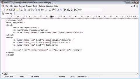 jQuery Tutorial   175   Loading content with AJAX and fade effect   YouTube