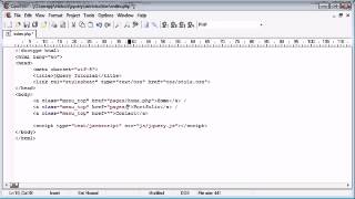 jQuery Tutorial   175   Loading content with AJAX and fade effect   YouTube