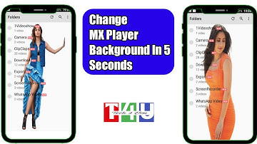 how to change the mx player background using your own photo|Mx player home screen photo|