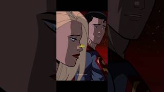 Supergirl meets Young Superman | #shorts #justiceleague #superman #batman #supergirl