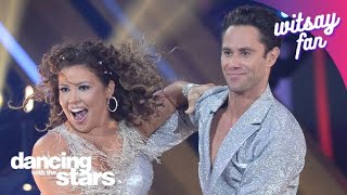 Justina Machado and Sasha Farber Cha Cha (Week 1) | Dancing With The Stars