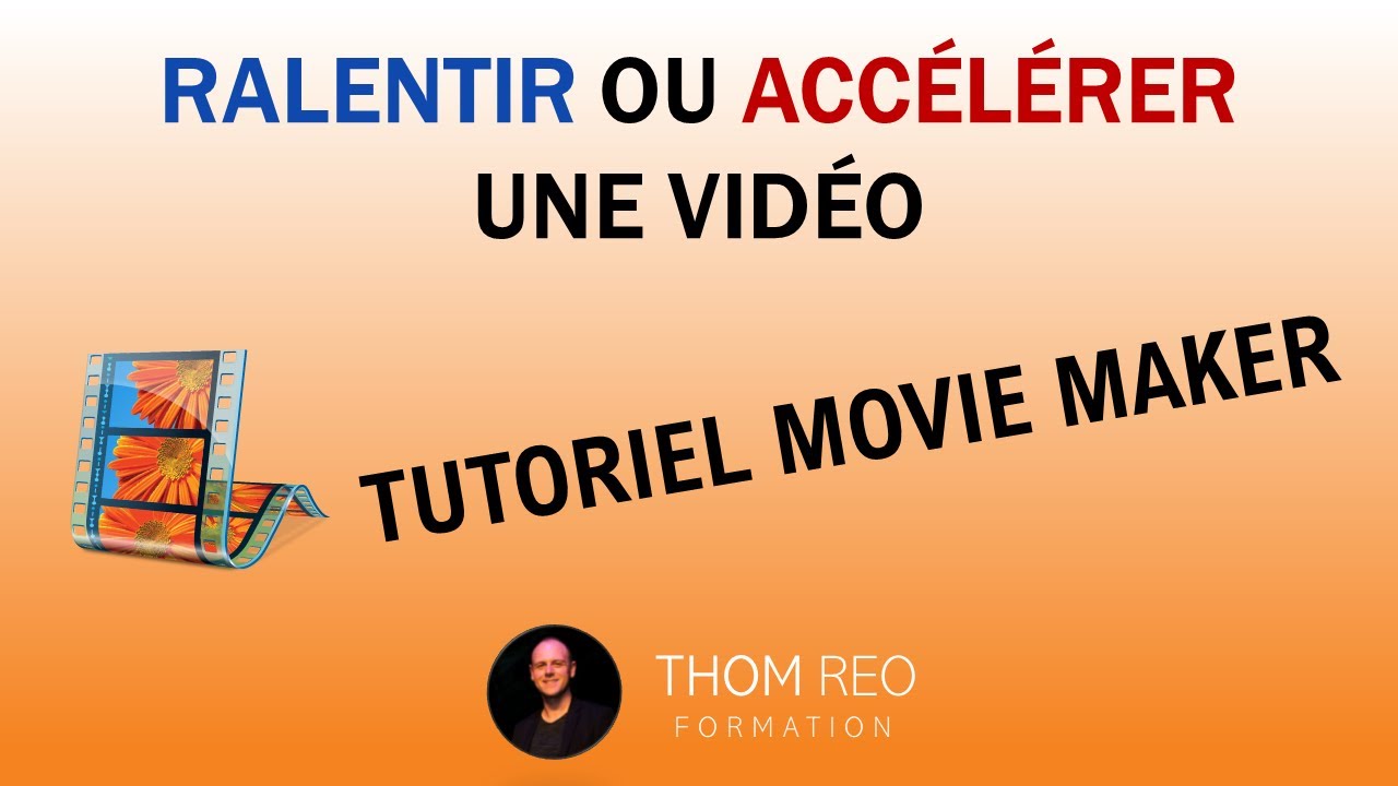 Comment RALENTIR ou ACCÉLÉRER une vidéo ? - Cours Movie Maker - YouTube