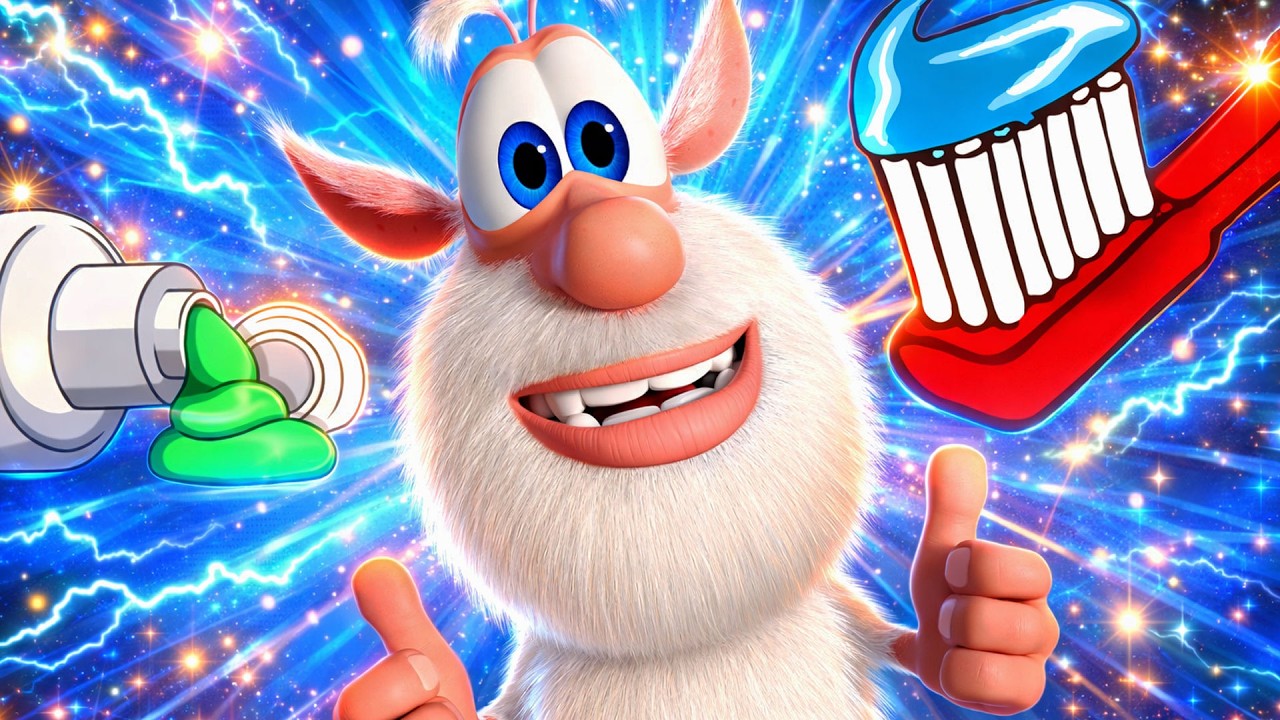 Booba i Wielka Bitwa z Pastą! 😄 Mycie Zębów na Wesoło 🍿 Super Toons TV Bajki Po Polsku