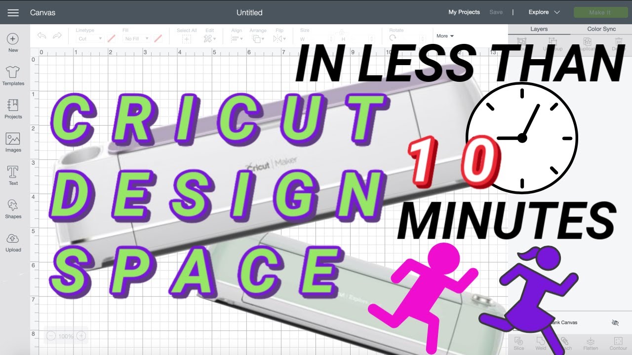 Cricut Design Space in less than 10 minutes - YouTube