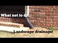 French Drain Tips - Avoid these Mistakes -
