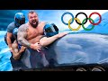 Strongman Tries OLYMPIC BOBSLEIGH!!!
