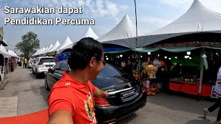 Aku Jumpa Abang Jo - Premier of Sarawak di PESTA DARO 2023. Kemudian Terkandas 4 Jam di Feri 😭