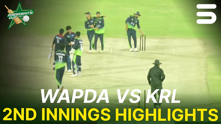 2nd Innings Highlights | WAPDA vs KRL | President's Cup Grade I 2025-26 | PCB | M2V13
