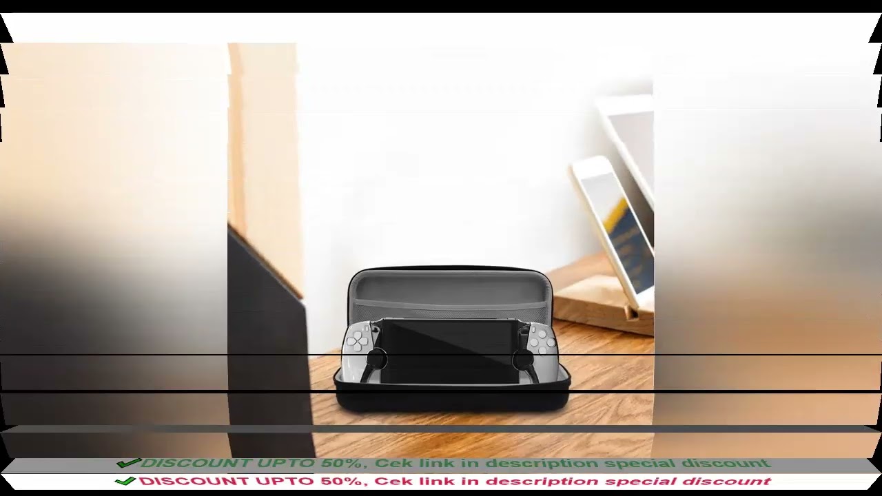 Portable Storage Bag Anti Scratch Travel Storage Case with Mesh Pocket Protective Bag for PS Portal