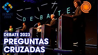 Las PREGUNTAS CRUZADAS del Debate 2023 entre Milei, Bullrich, Massa, Schiaretti y Bregman