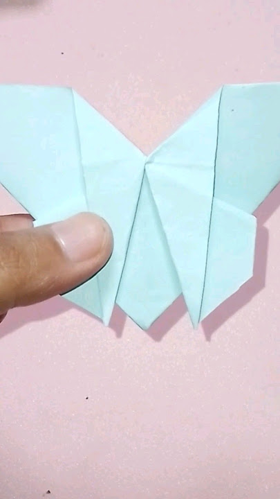 membuat kupu kupu dari kertas origami