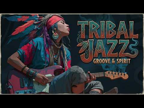 Tribal Jazz Lounge - Soulful Sax & Tribal Beats | Late Night Chill Bar Mood