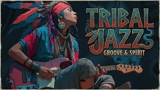 Tribal Jazz Lounge - Soulful Sax & Tribal Beats | Late Night Chill Bar Mood