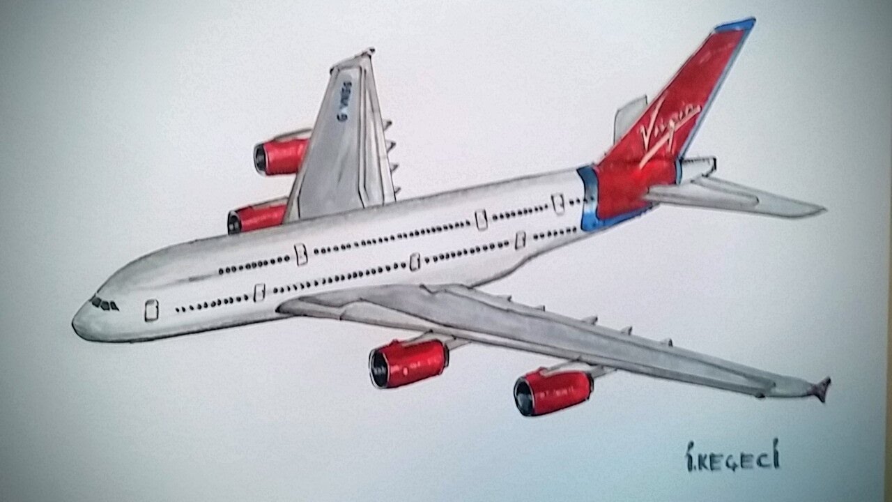 Airbus A380 Drawing