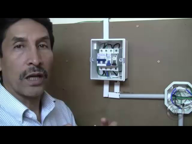 Caja de Distribucion, electricidad en casa, guia practica - YouTube