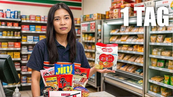 1 day working as a cashier in an Asian market (tiring)