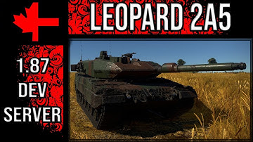 War Thunder Dev Server - Update 1.87 - Leopard 2A5