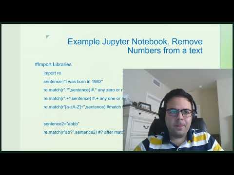 Week1 Regular Expression in Python: How to handle Text Data? - YouTube