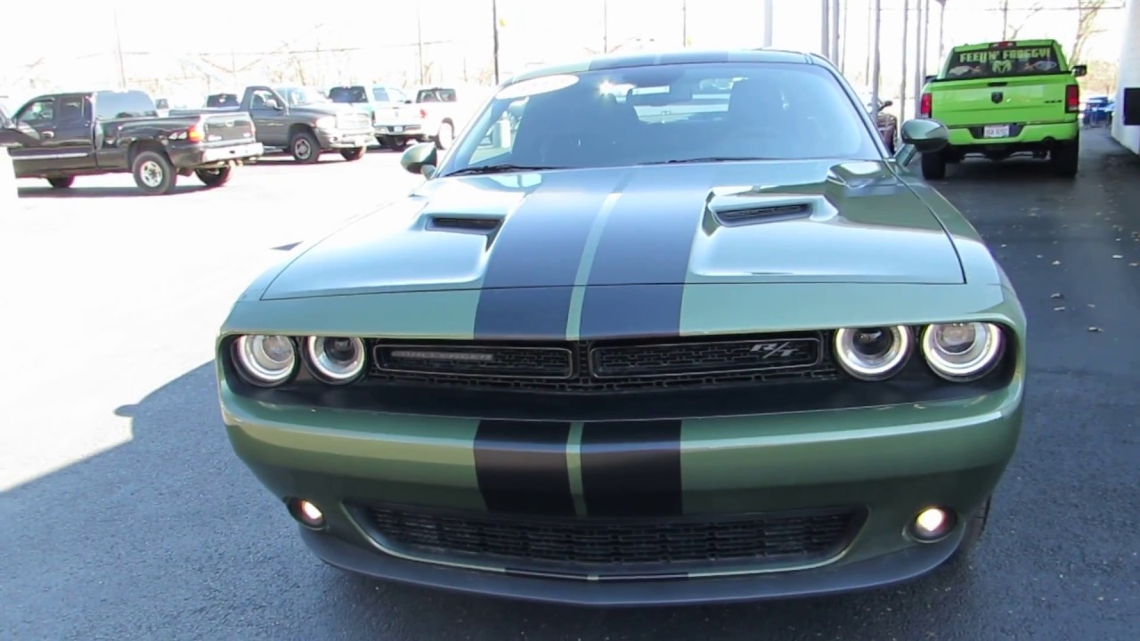 2018 Dodge Challenger F8 Green - YouTube