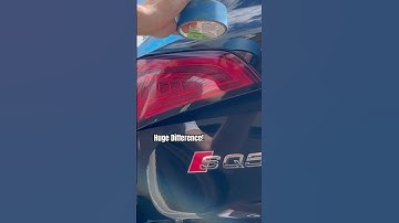 Tinting Tail Lights in 1 minute