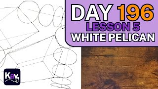 Draw With Me! White Pelican Construction Pt. 1 | Day 196