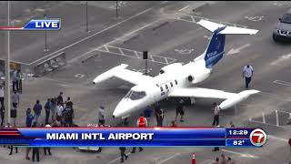 Lear Jet donated to aviation school