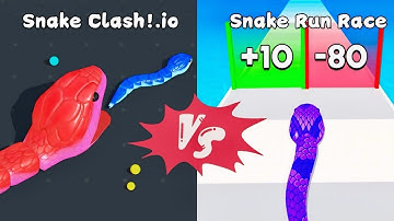 Snake Clash!.io Vs Snake Run Race 🔥 Best Epic Gameplay