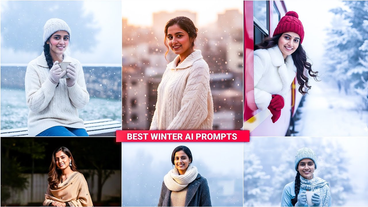 Best Winter 2026 Google Gemini Prompts for Girls | Google gemini photo editing 