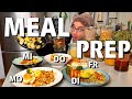 Meal prep  eine woche gesund mittagessen  mit dem baukastenprinzip