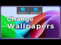 How to Change Wallpapers on Windows 10/11