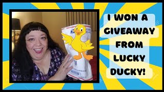 I Won A Giveaway From @LUCKYDUCKY1965 | Come See The Awesome Goodies | Plus ShoutOuts! 🤩🎁🤸‍♀️🧡🐥