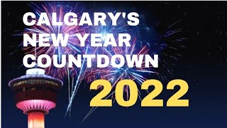 Calgary's New Year Countdown and Fireworks 2022 | Alberta, Canada | StepHenz Vlogs