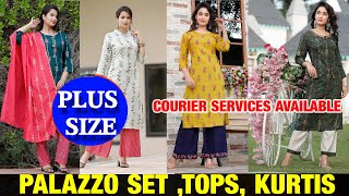 Plazo, Kurti, Long frocks -Plus size- Daily wear & Party wear - 52 size- Hyderabad - Hyderabuddyzz