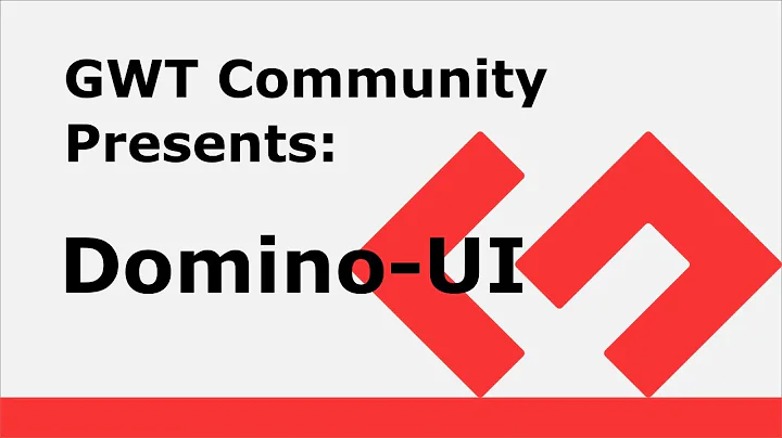 GWT Community presents: Domino-UI