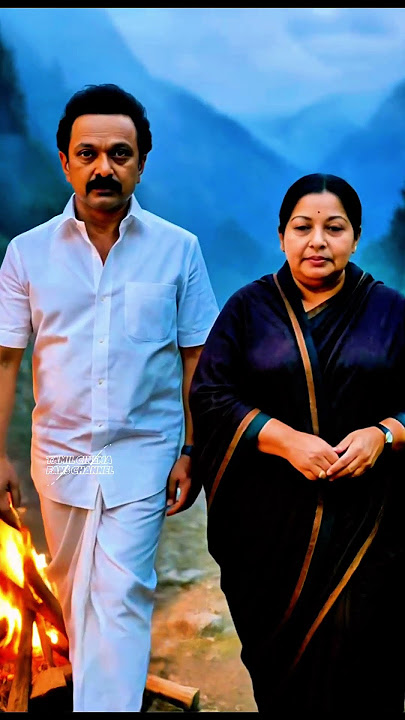 MK Stalin | Jayalalitha | New Ai Video songs | Muththa mazhai | #youtubefeed #mkstalin #jayalalitha