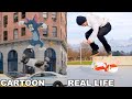 Landing Tom and Jerrys IMPOSSIBLE Trick in REAL LIFE