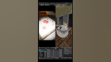 Behind the scene in Blender #minecraftanimation