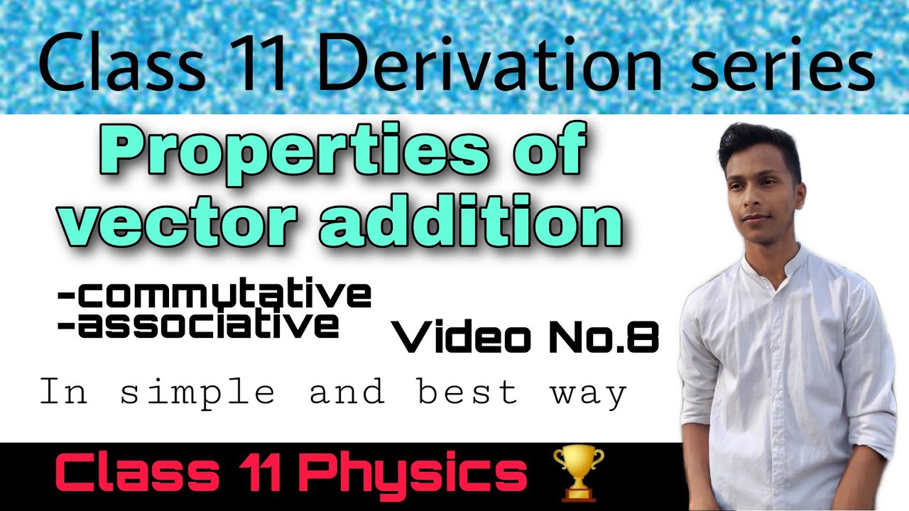 Properties Of Vector Addition Class 11 Physics All Derivation Of Properties Of Vector Addition Class 11 Physics All Derivation Of